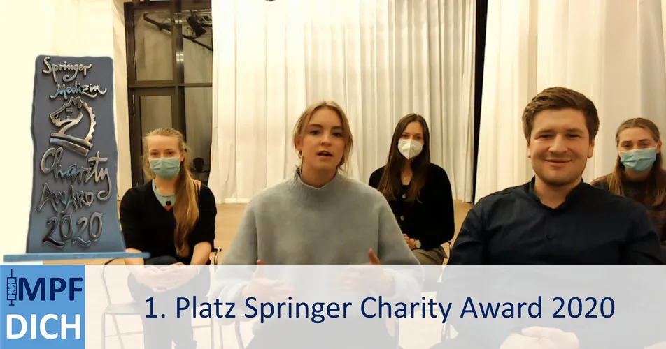 "Impf Dich" gewinnt den Springer Charity Award 2020