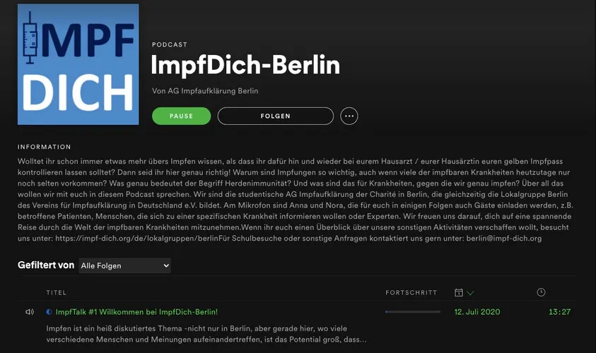 Der Berliner Impf Dich Podcast