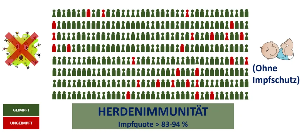 Herdenimmunität vorhanden