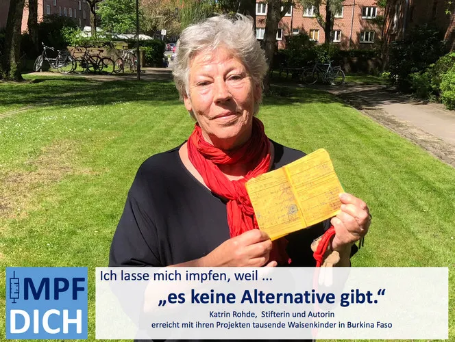 Ich lasse mich impfen weil... Interview mit Katrin Rohde